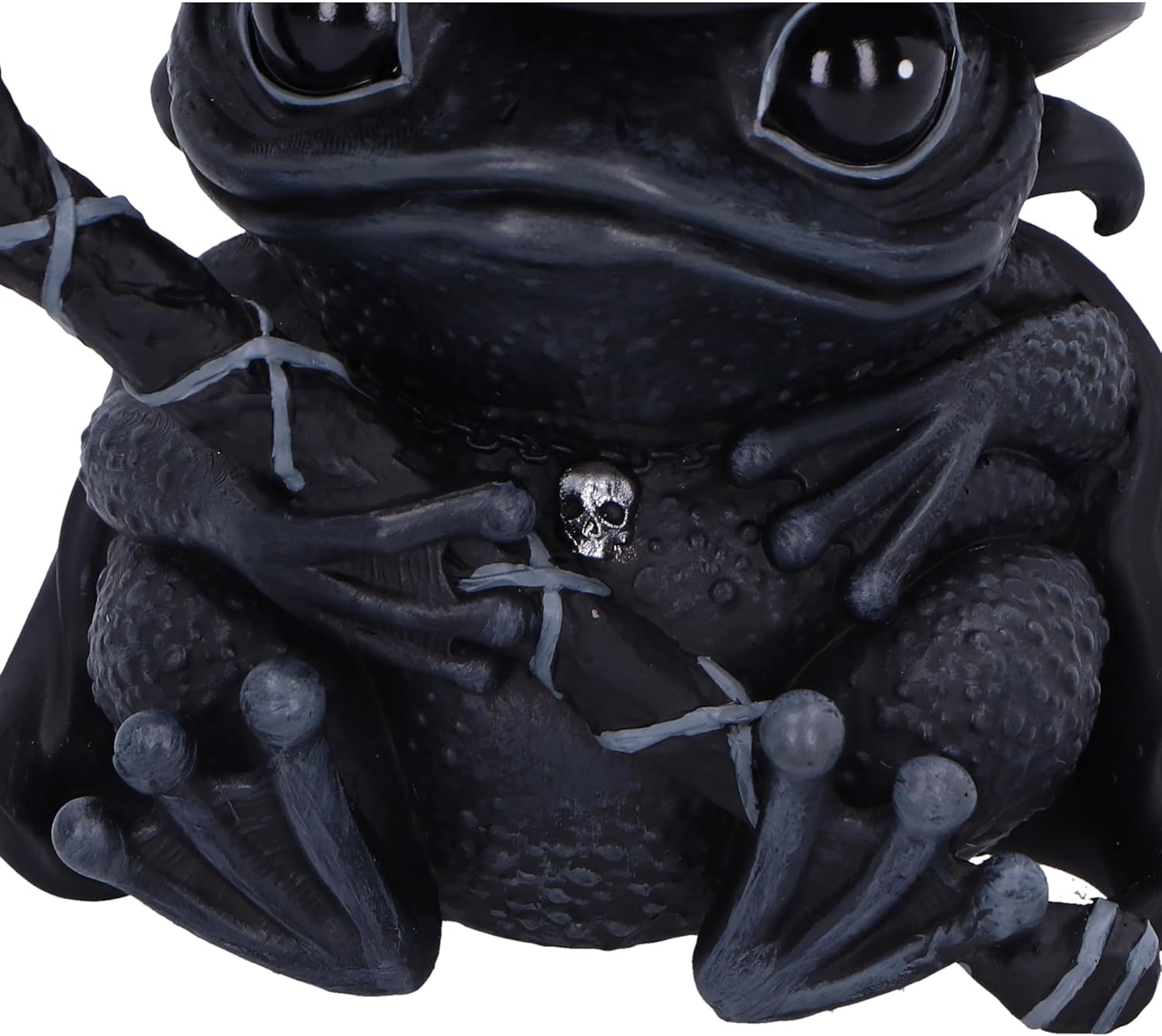 Nemesis Now Cult Cuties Asmoadeus Figurine 10cm, Resin, Black, Cult Cuties Collectible Asmoadeus Figure, Scarily Adorable Occult Frog, Spooky Frog Gift, Cast in the Finest Resin, Expertly Hand-Painted