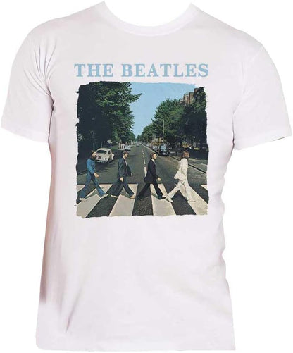 T-Shirt # L White Unisex # Abbey Road & Logo