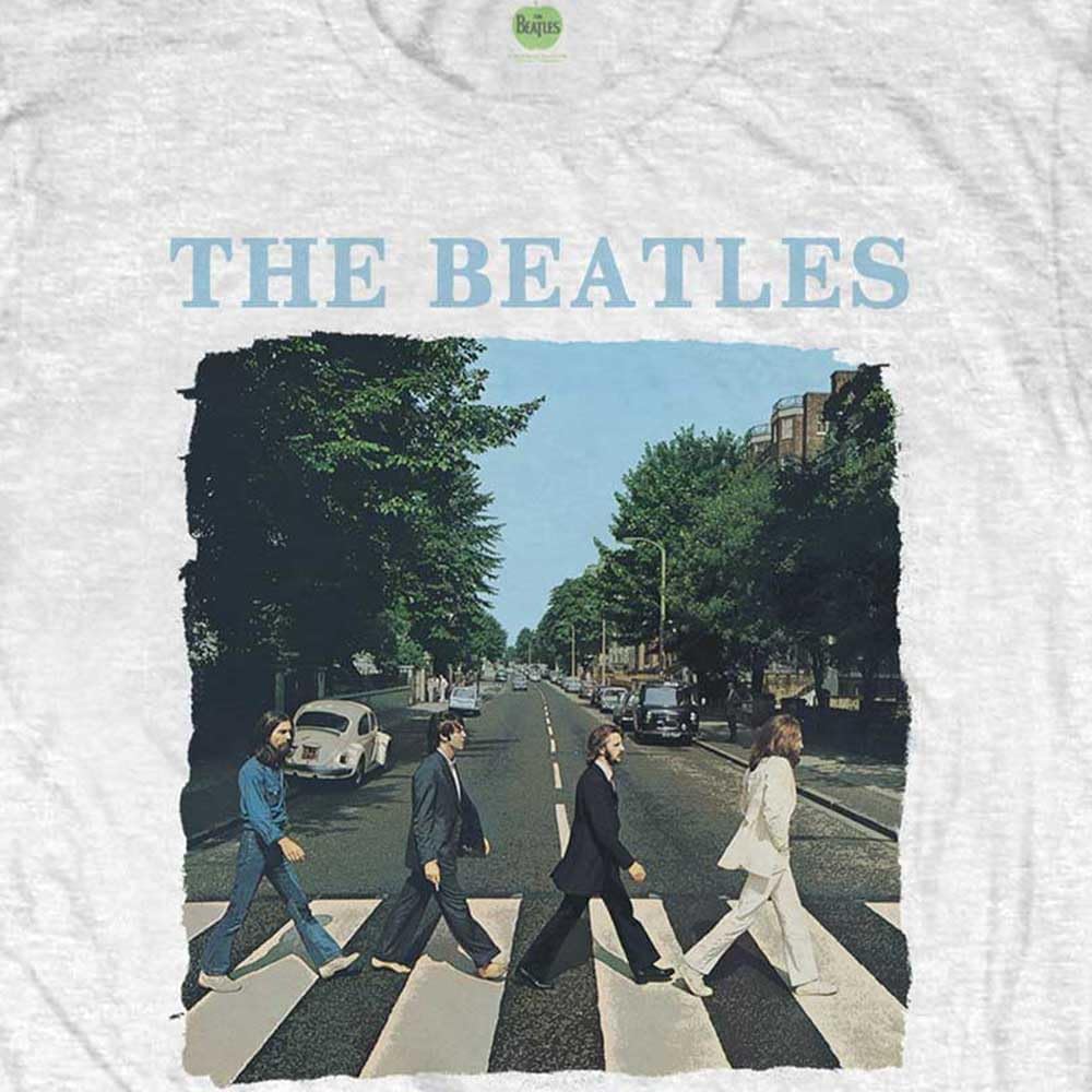 T-Shirt # L White Unisex # Abbey Road & Logo