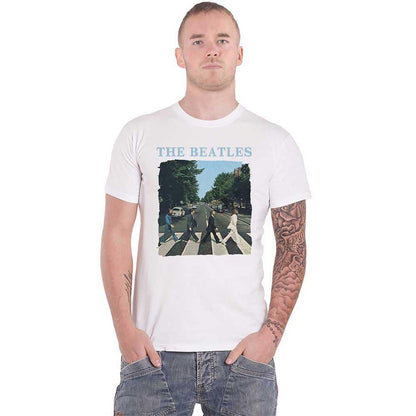 T-Shirt # L White Unisex # Abbey Road & Logo