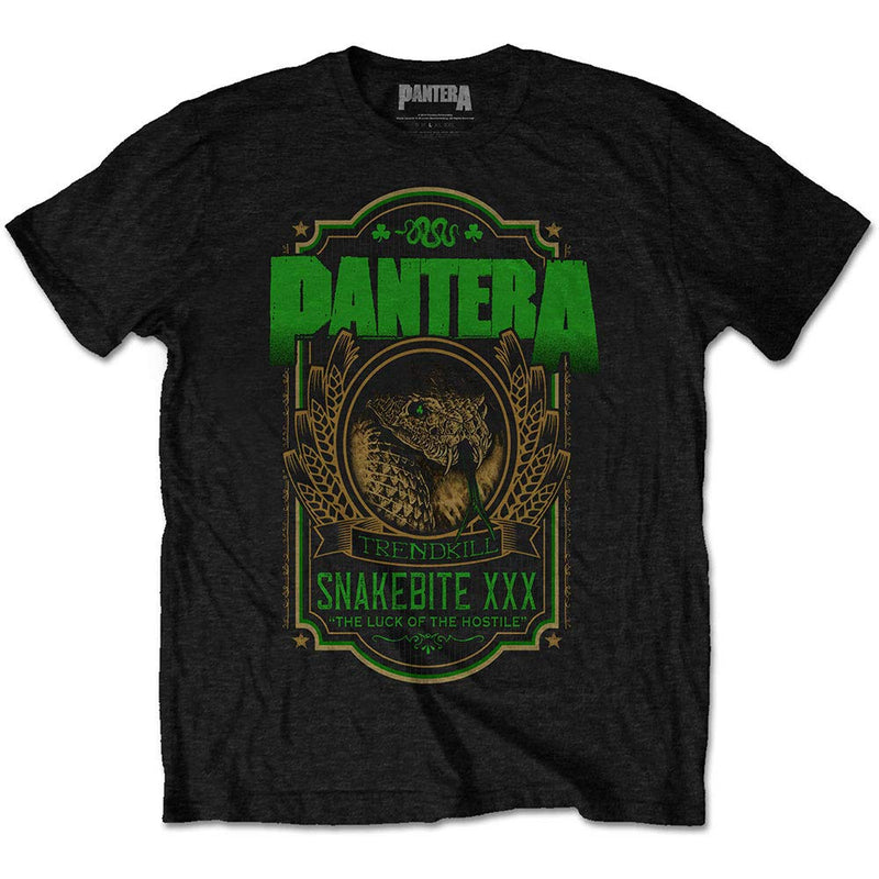 T-Shirt # L Unisex Black # Snakebite XXX Label