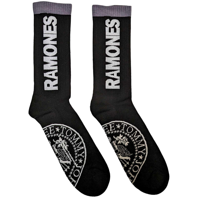 Ramones 'Presidential Seal' (Black) Socks (One Size = UK 7-11