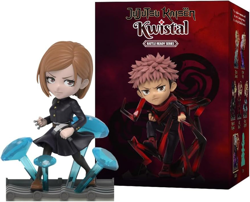 Mighty Jaxx Jujutsu Kaisen Kwistal Fwenz Battle Ready Series | Figuras coleccionables de Juguetes en Caja misteriosa | Bandeja sellada con 6: no Hay duplicados