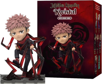 Mighty Jaxx Jujutsu Kaisen Kwistal Fwenz Battle Ready Series | Blind Box Toy Collectible Figurines | One Pack - Contains One Random Figure