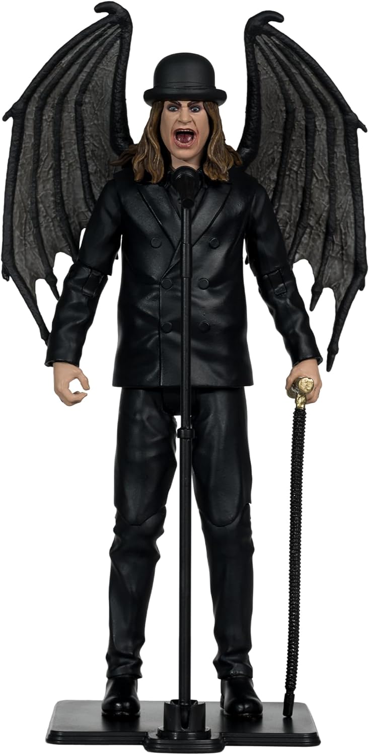 McFarlane Music Maniacs 6-Inch WV1 - Metal - Ozzy Osbourne - Collectible Action Figure with Accessories and Art Card