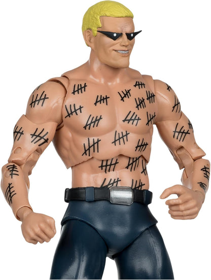 McFarlane Toys DC Multiverse 7-Inch Mr. Zsasz Figure (Gold Label Edition) Collectible Action Figure with Accessories and Art Card