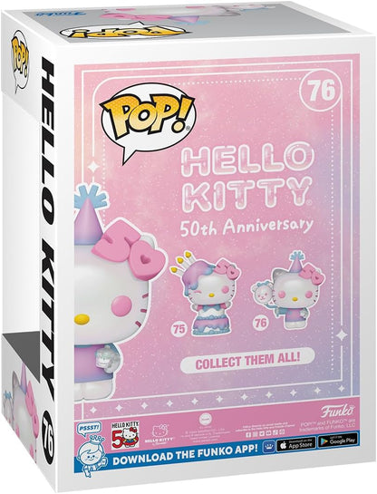 Funko Pop! Sanrio: Hello Kitty 50th - Hello Kitty With Balloons - Collectable Vinyl Figure - Gift Idea - Official Merchandise - Toys for Kids & Adults - Anime Fans - Model Figure for Collectors