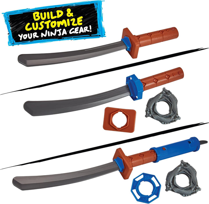 Tales of Teenage Mutant Ninja Turtles: Build N Battle Leonardo Katana Sword. Ninja Reveal Playset. Create Countless Combinations!