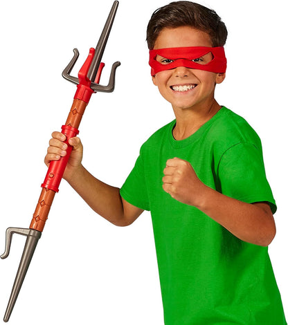 Teenage Mutant Ninja Turtles 84254CO Tales Build N Battle Raphael SAIS. Ninja Reveal Playset. Create Countless Combinations, Multicolour