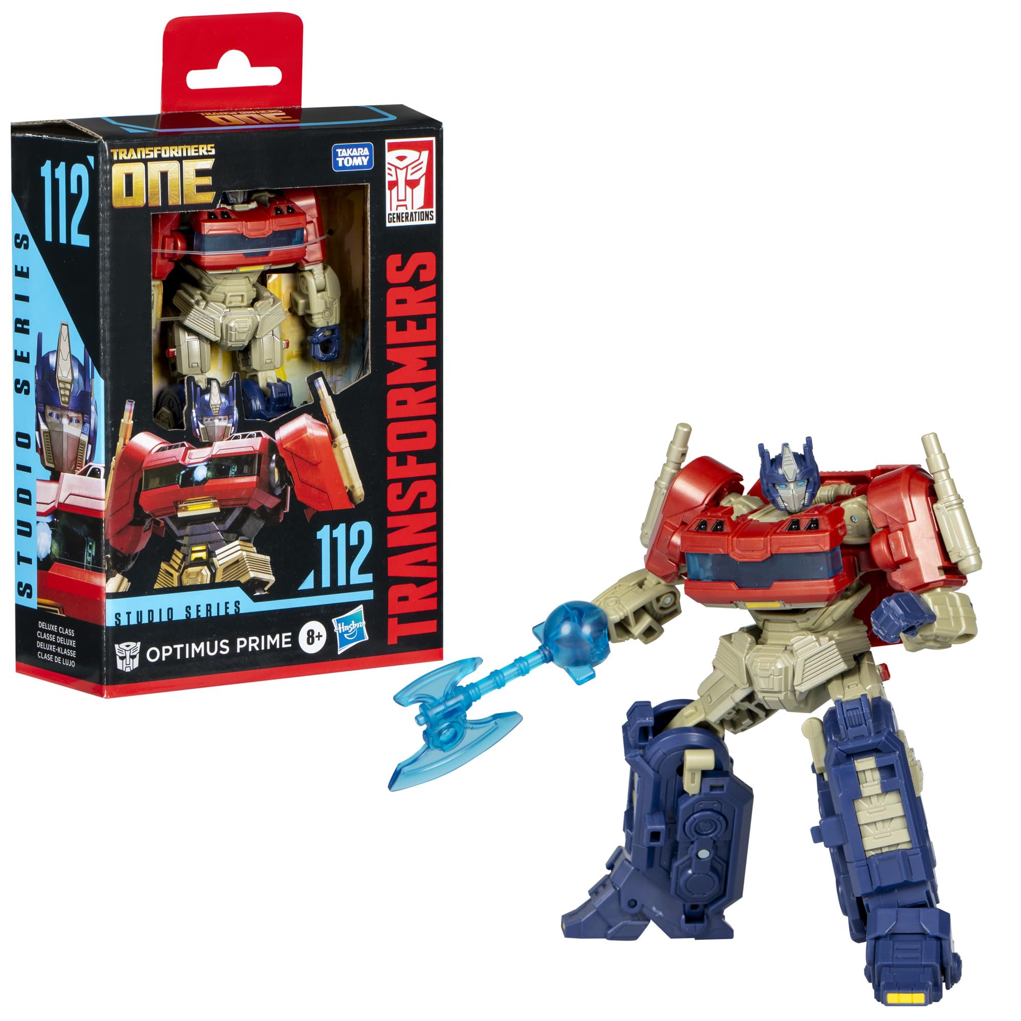 Transformers Studio Series Deluxe One 112 Optimus Prime Action Figure