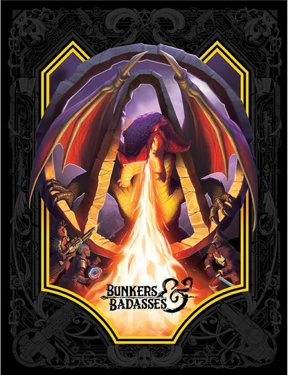 Bunkers & Badasses RPG: Sourcebook - Standard Edition - Hardcover Book, Board Role Playing Game, Official Licensed Borderlands