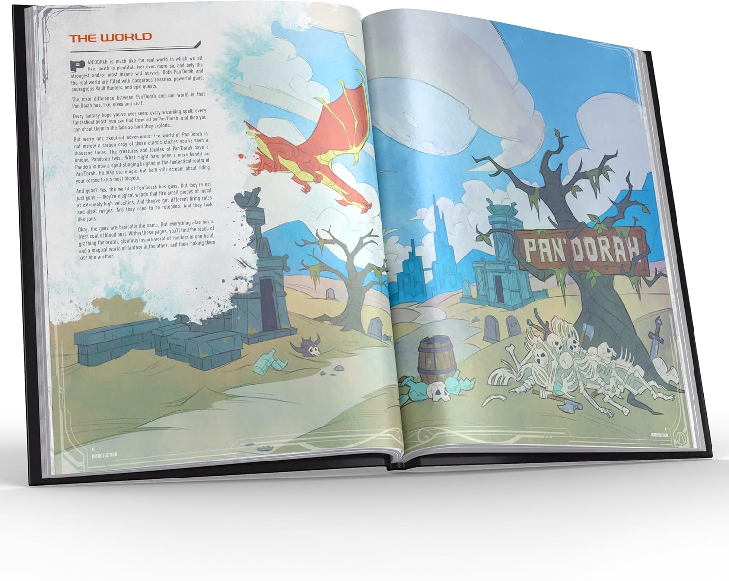 Bunkers & Badasses RPG: Sourcebook - Standard Edition - Hardcover Book, Board Role Playing Game, Official Licensed Borderlands