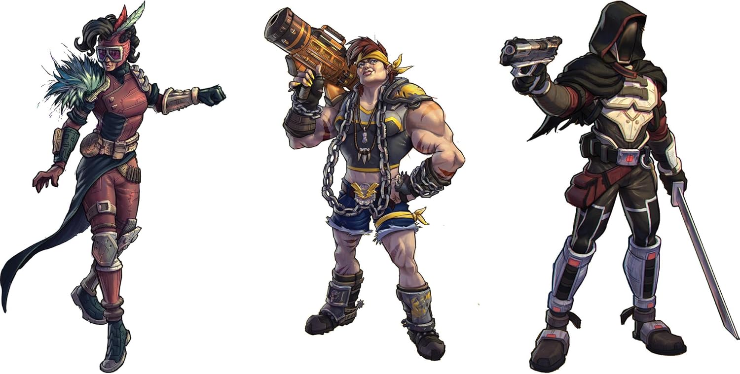 Bunkers & Badasses RPG: Sourcebook - Standard Edition - Hardcover Book, Board Role Playing Game, Official Licensed Borderlands