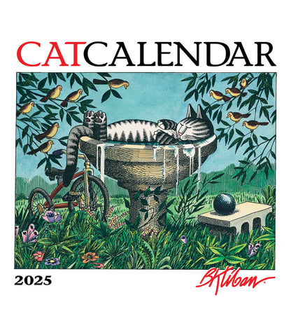 B Kliban Catcalendar 2025 Mini Wall Cale