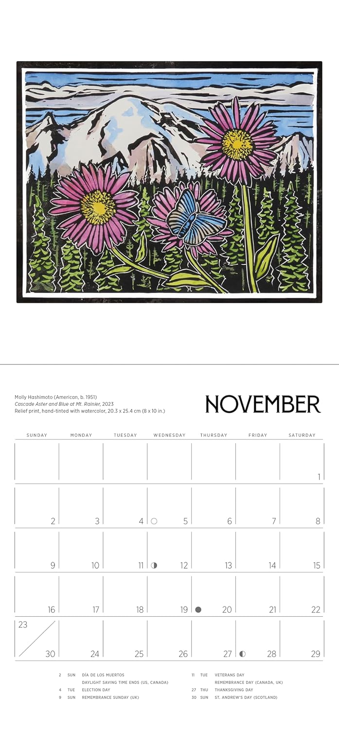 Molly Hashimoto Birds Blooms 2025 Mini C