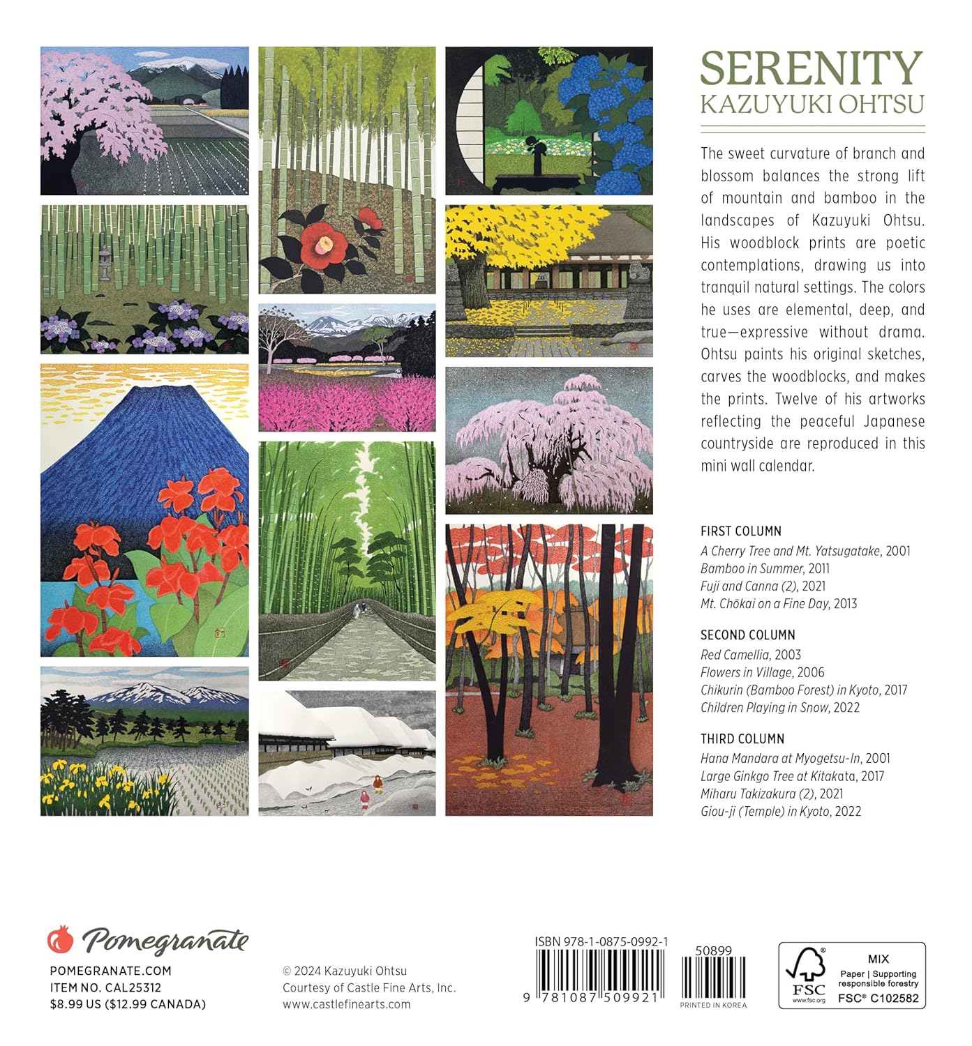 Serenity Kazuyuki Ohtsu 2025 Mini Wall C