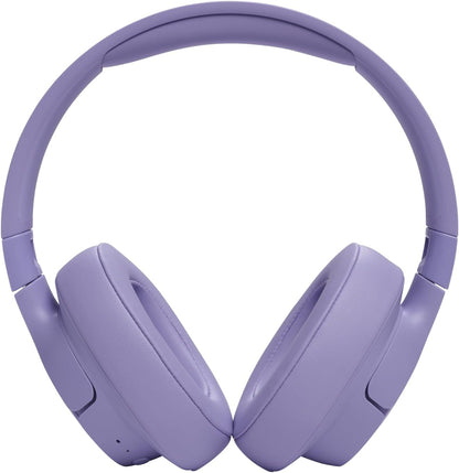 JBL Tune 720BT Wireless Over-Ear Headphones, with JBL Pure Bass Sound, Bluetooth 5.3, Hands-Free Calls, Audio Cable and 76-Hour Battery Life, in Purple