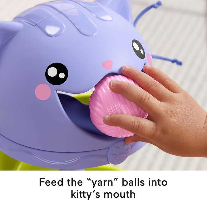 Fisher-Price Baby & Toddler Toy FP Pets Purrr-FECT Ball Tower Activity Center for Developmental Play Ages 9+