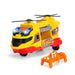 Dickie Toys - Elicottero di Soccorso cm 20, luci e Suoni, argano di Soccorso, a Partire dai 3 Anni, 203306023