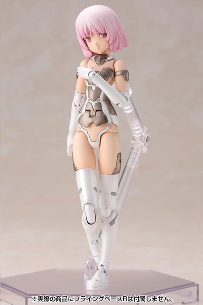 Frame Arms Girl Figurine Plastic Model Kit Materia White Ver. 15 cm