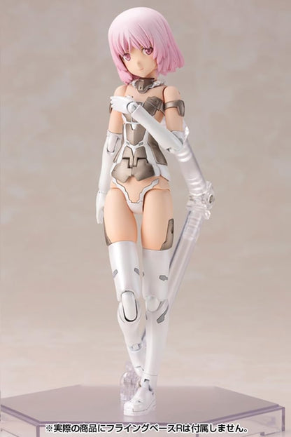 Frame Arms Girl Figurine Plastic Model Kit Materia White Ver. 15 cm