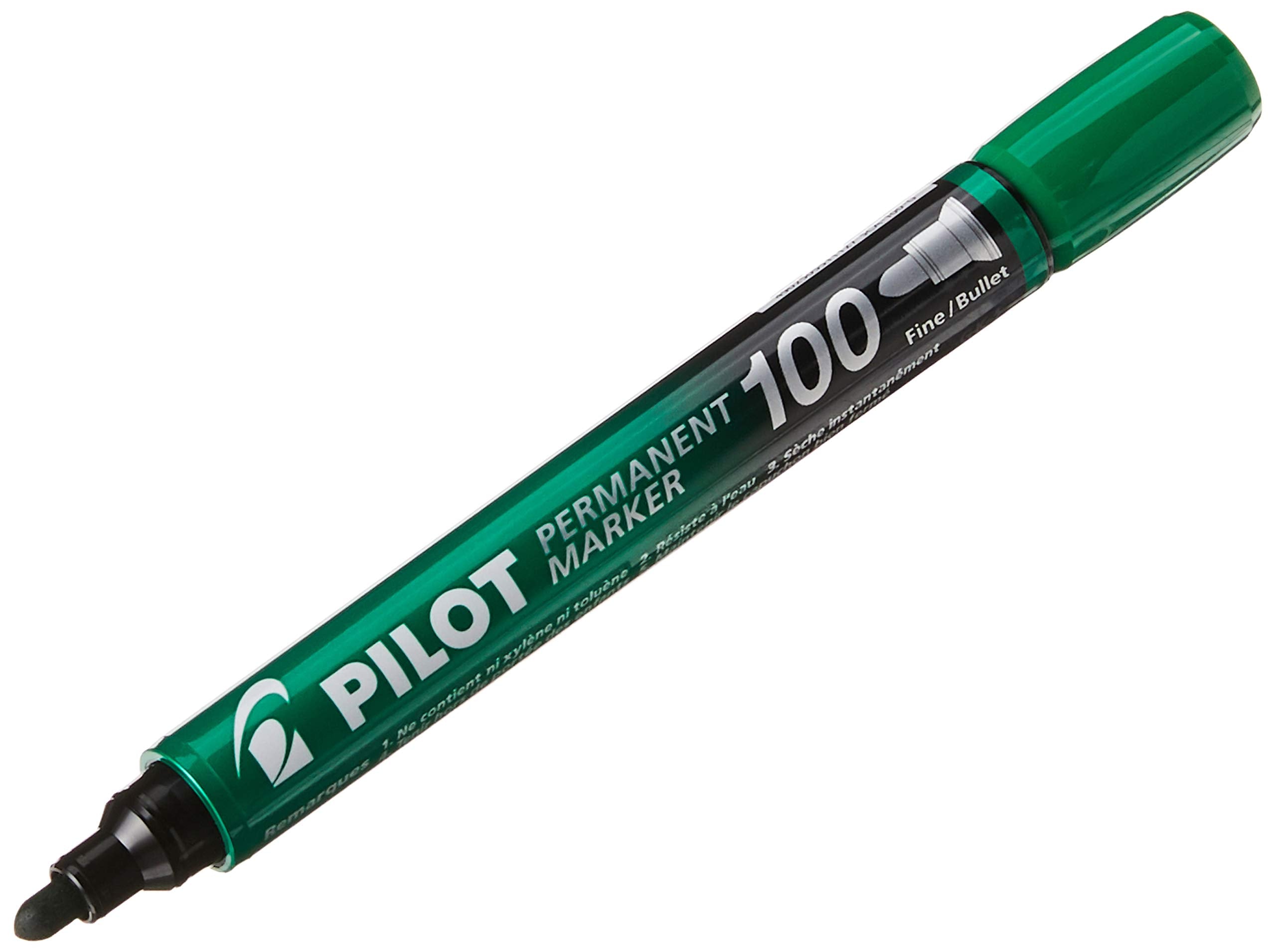 Permanent Marker Bullet Tip Green sca-100-g