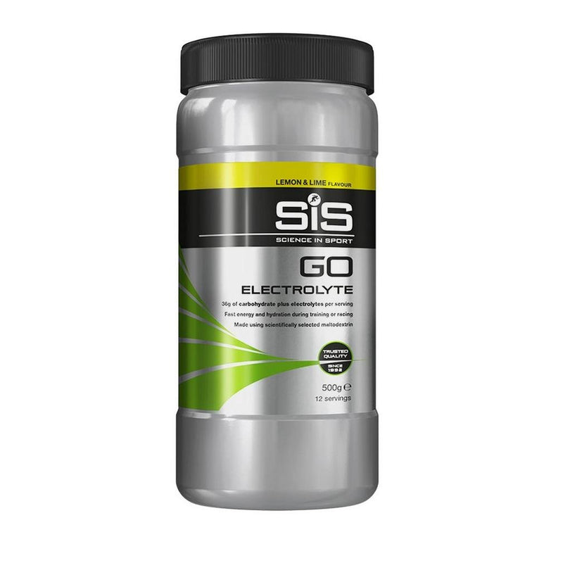 GO Electrolyte drink powder - 500 g tub - lemon and lime