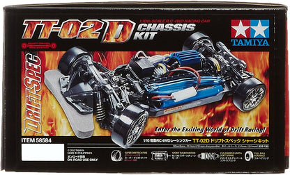 Tamiya 1: 10 TT 300058584 02D Drift Spec Chassis