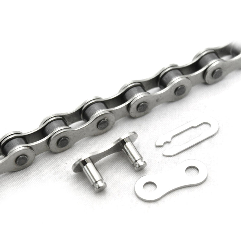 Clarks Single Speed Anti-Rust Chain 1/2X1/8 X112 Links Spring Clip Inc.  Single Speed