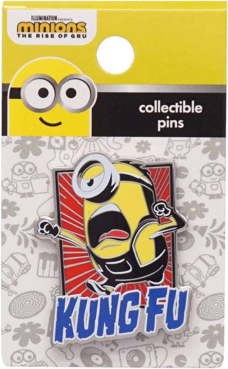 Universal Minions KUNG FU Stuart Enamel PIN