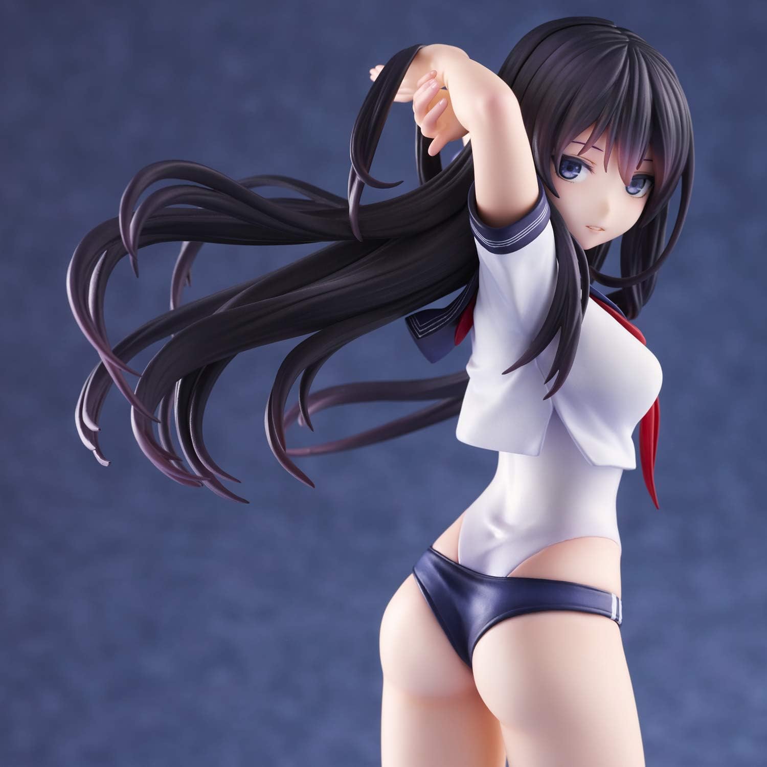 Coffee Kizoku Illustration Statue PVC Rika Shiramine 26 cm