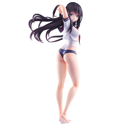 Coffee Kizoku Illustration Statue PVC Rika Shiramine 26 cm