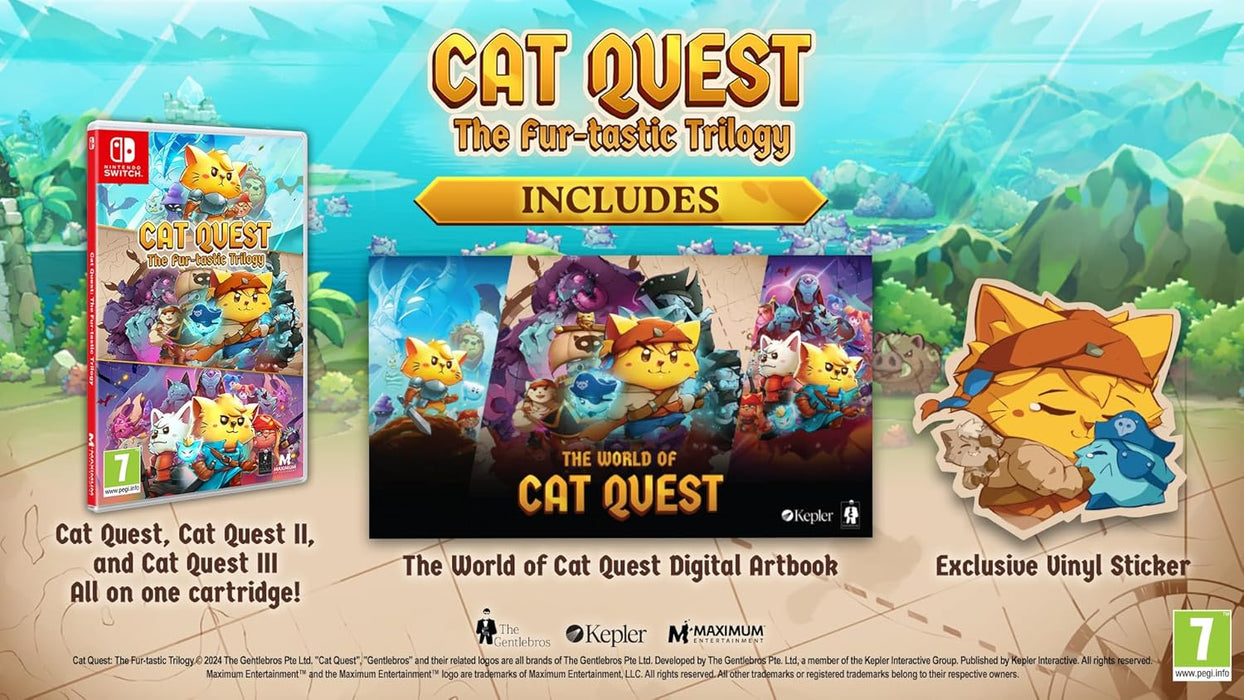 Cat Quest The Fur-tastic Trilogy (Nintendo Switch