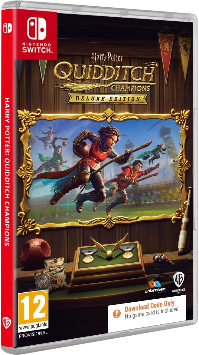 Warner Bros Interactive Entertainment UK Harry Potter: Quidditch Champions Deluxe Edition (Nitendo Switch Code In Box)