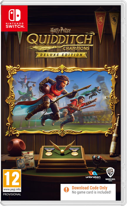 Harry Potter: Quidditch Champions Deluxe Edition (Nintendo Switch Code In Box)