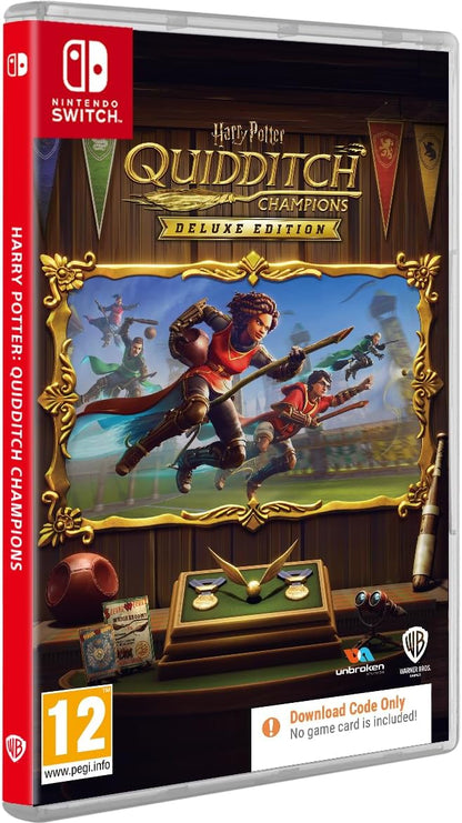 Warner Bros Interactive Entertainment UK Harry Potter: Quidditch Champions Deluxe Edition (Nitendo Switch Code In Box)