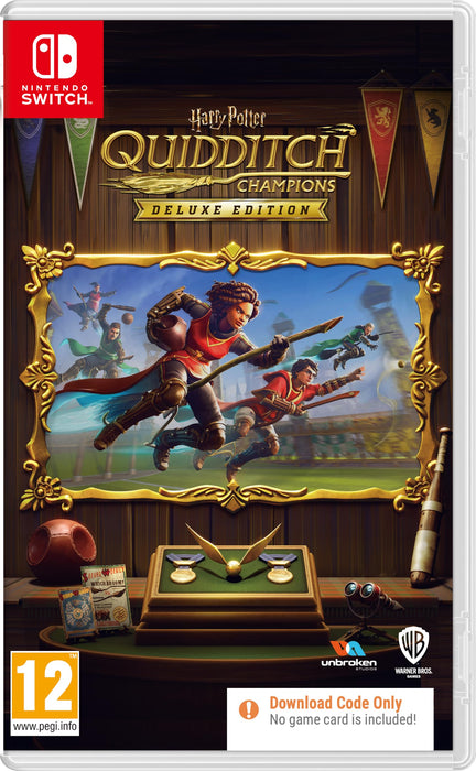 Harry Potter: Quidditch Champions Deluxe Edition (Nintendo Switch Code In Box)