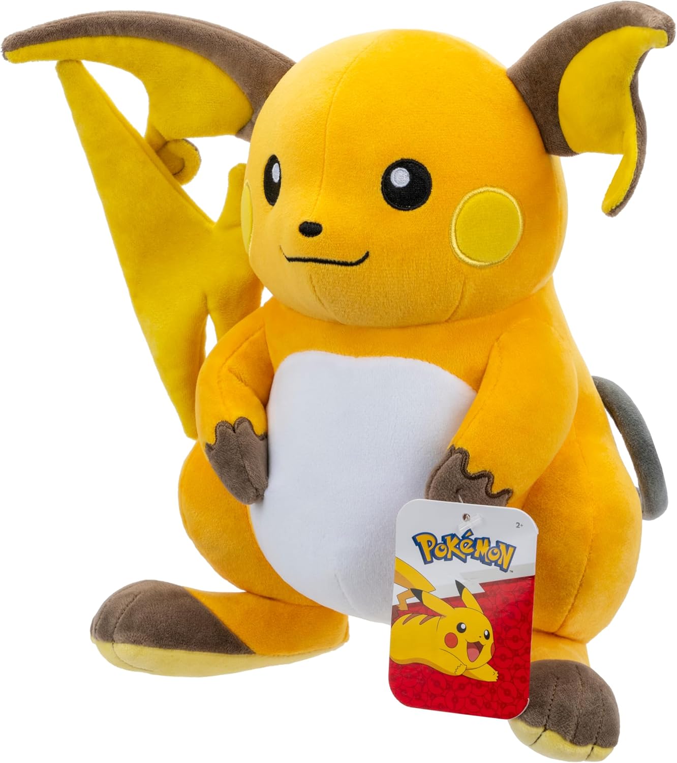 Pokémon PKW3111-30 cm Plüsch – Raichu, offizieller Plüsch