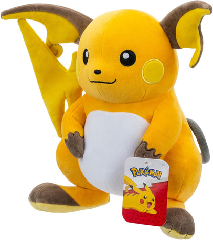 Pokémon PKW3111-30 cm Plüsch – Raichu, offizieller Plüsch