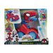 MARVEL Spidey and His Amazing Friends Spidey-Rex Racer - 8-Inch Vehicle with Sounds that Transforms from Vehicle Into Dinosaur