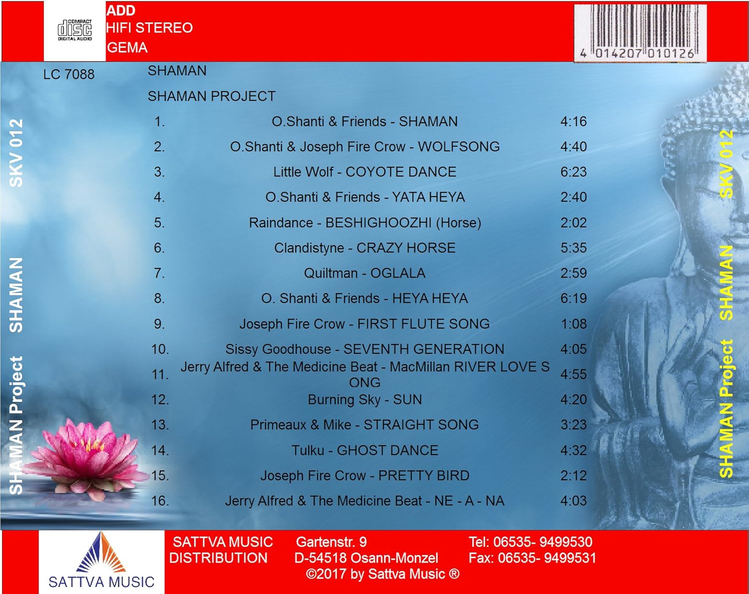 SHAMAN - O.Shanti - CD