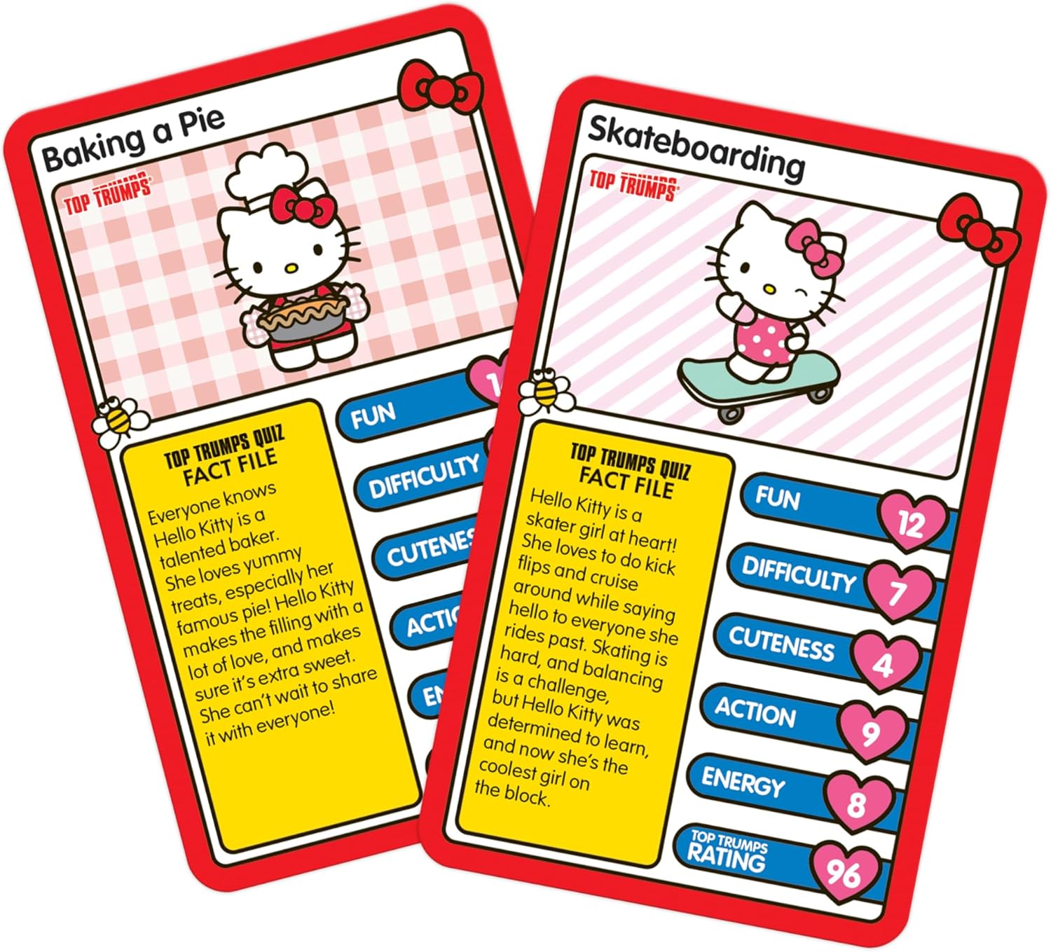Top Trumps Hello Kitty Specials Card Game Discover Play With Hello Kitty and Discover All of Her Favourite Hobbies Educational Gift for Ages 6 Plus