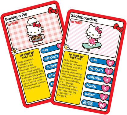 Top Trumps Hello Kitty Specials Card Game Discover Play With Hello Kitty and Discover All of Her Favourite Hobbies Educational Gift for Ages 6 Plus