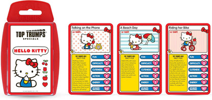 Top Trumps Hello Kitty Specials Card Game Discover Play With Hello Kitty and Discover All of Her Favourite Hobbies Educational Gift for Ages 6 Plus