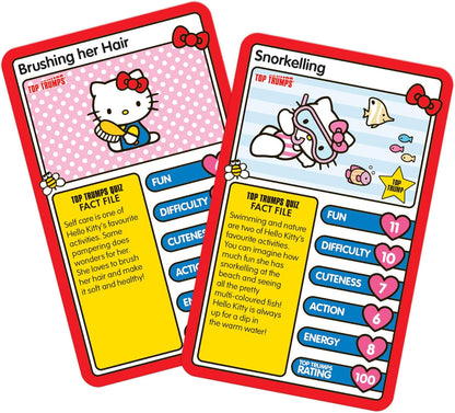 Top Trumps Hello Kitty Specials Card Game Discover Play With Hello Kitty and Discover All of Her Favourite Hobbies Educational Gift for Ages 6 Plus