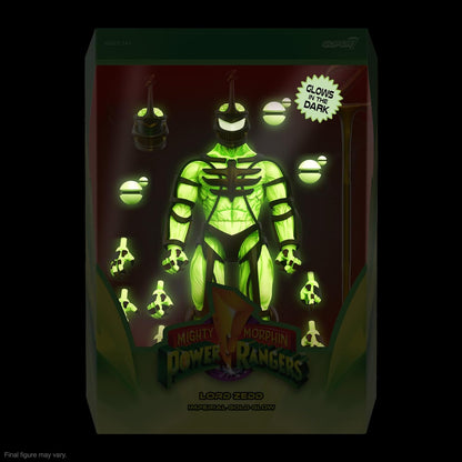 Super7 Mighty Morphin Power Rangers ULTIMATES! - Lord Zedd (Imperial Gold Glow) Action Figure