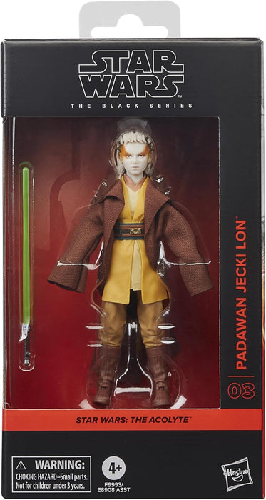 Star Wars The Black Series Padawan Jecki Lon, Star Wars: The Acolyte Collectible 6 Inch Action Figure