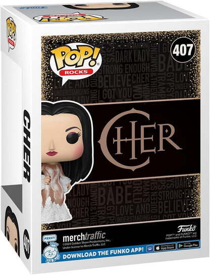 Funko Pop! Rocks: Cher - (Met Gala 1974) - Collectable Vinyl Figure - Gift Idea - Official Merchandise - Toys for Kids & Adults - Music Fans - Model Figure for Collectors and Display