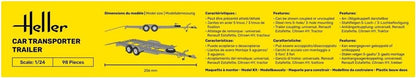 Heller 80774 Plastikmodellbausatz, Unlackiert
