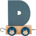small foot Buchstabenzug Polar D aus Holz, Holzzug individuell kombinierbar, zum Dekorieren und Verschenken, 12574